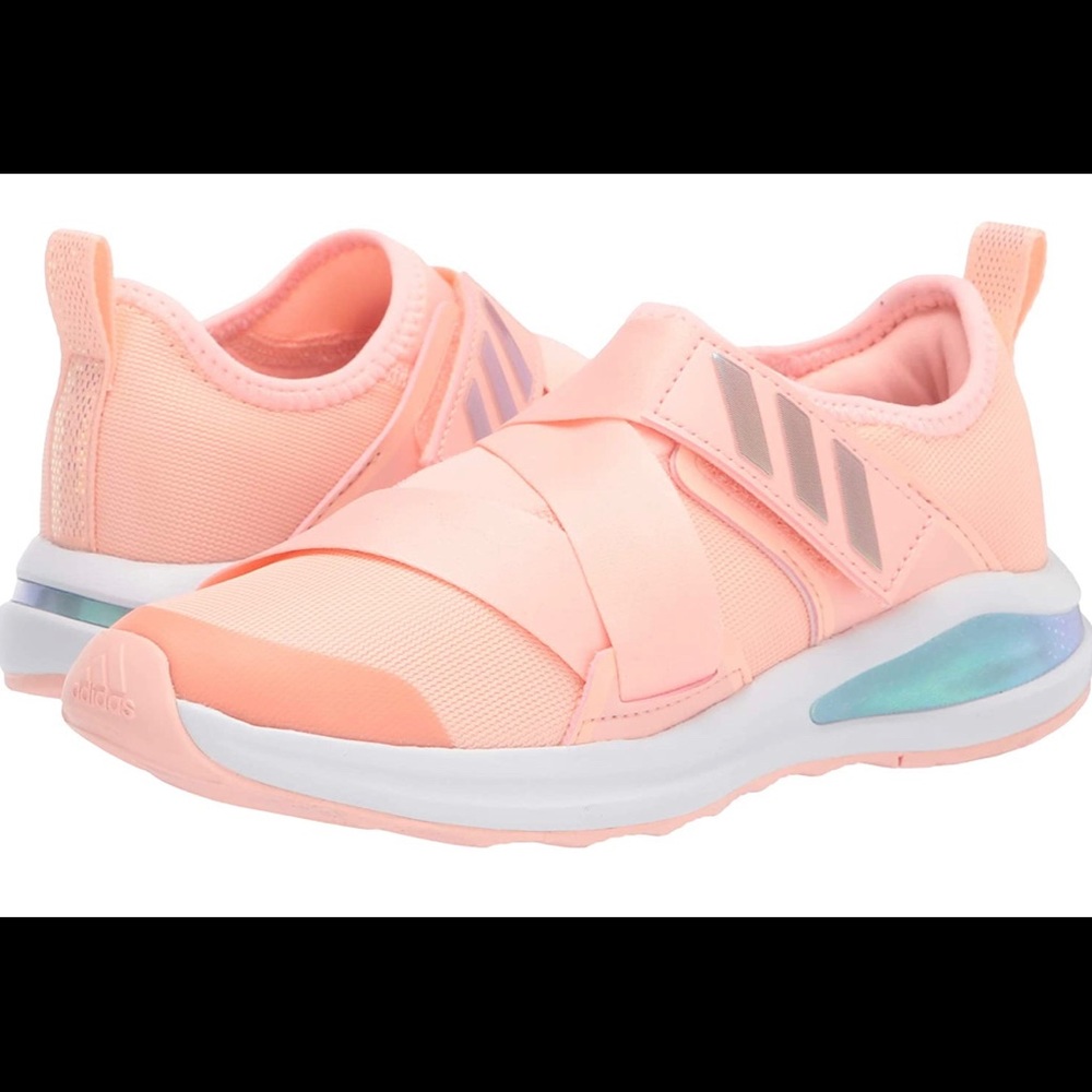 Adidas Kid's Fortarun X Running Shoe Size 2.5 Coral Haze